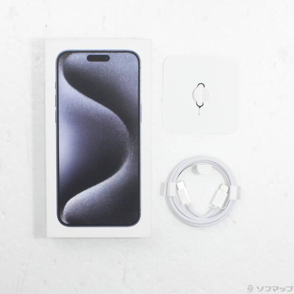 〔中古〕Apple(アップル) iPhone15 Pro Max 1TB ブルーチタニウム MU723J／A SIMフリー〔368-ud〕 |  | 04