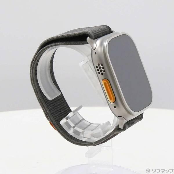 〔中古〕Apple(アップル) Apple Watch Ultra GPS + Cellular 49mm チタニウムケース ブラック／グレイトレイルループ〔349-ud〕 |  | 03