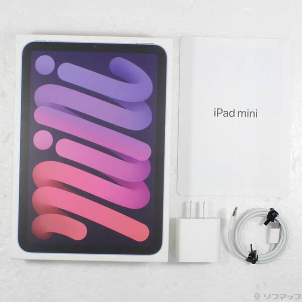 〔中古〕Apple(アップル) iPad mini 第6世代 64GB パープル MK7R3J／A Wi-Fi〔262-ud〕 |  | 04