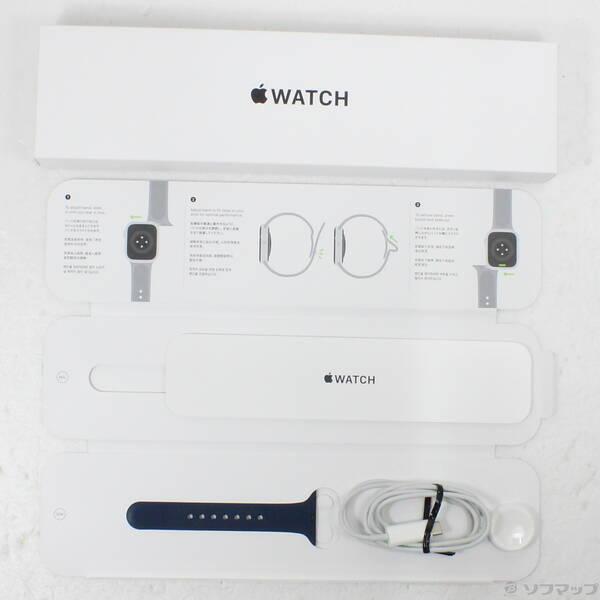 〔中古〕Apple(アップル) Apple Watch SE 第1世代 GPS 40mm シルバーアルミニウムケース アビスブルースポーツバンド〔368-ud〕 |  | 04