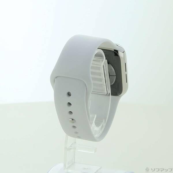 〔中古〕Apple(アップル) Apple Watch Series 6 GPS + Cellular 40mm シルバーステンレススチールケース ホワイトスポーツバンド〔344-ud〕 |  | 02