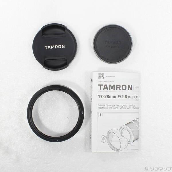 〔中古〕TAMRON(タムロン) 17-28mm F／2.8 Di III RXD (A046)〔276-ud〕 |  | 04