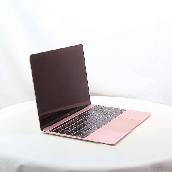 〔中古〕Apple(アップル) MacBook 12-inch Early-2016 MMGL2J／A Core_m3 1.1GHz 8GB SSD256GB ローズゴールド 〔10.15 Catalina〕〔344-ud〕 |  | 03