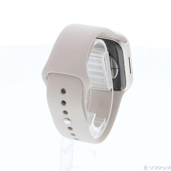 〔中古〕Apple(アップル) Apple Watch Series 9 GPS 41mm スターライトアルミニウムケース スターライトスポーツバンド〔344-ud〕 |  | 02