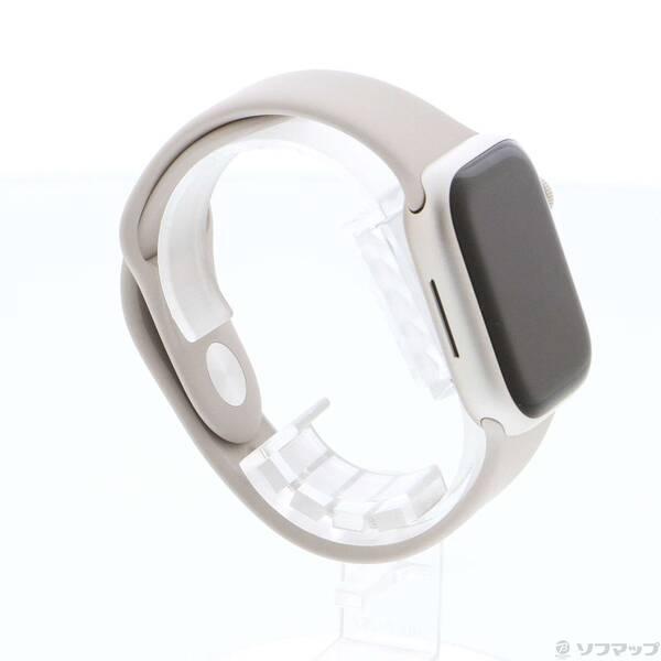 〔中古〕Apple(アップル) Apple Watch Series 9 GPS 41mm スターライトアルミニウムケース スターライトスポーツバンド〔344-ud〕 |  | 03