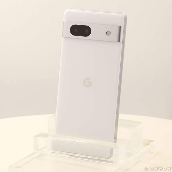 〔中古〕GOOGLE(グーグル) Google Pixel 7a 128GB スノー GA04274-JP SIMフリー〔349-ud〕 | 