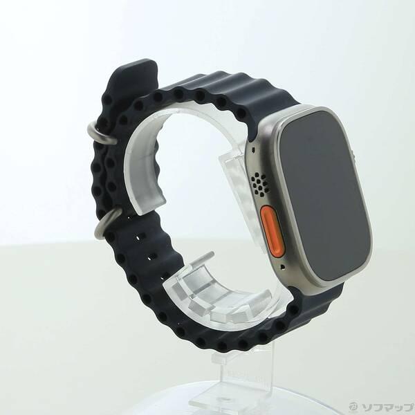〔中古〕Apple(アップル) Apple Watch Ultra GPS + Cellular 49mm チタニウムケース ミッドナイトオーシャンバンド〔377-ud〕 |  | 03