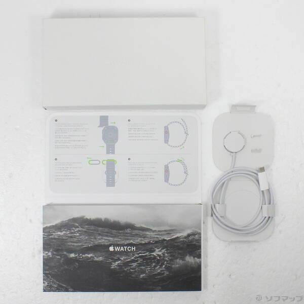 〔中古〕Apple(アップル) Apple Watch Ultra GPS + Cellular 49mm チタニウムケース ミッドナイトオーシャンバンド〔377-ud〕 |  | 04