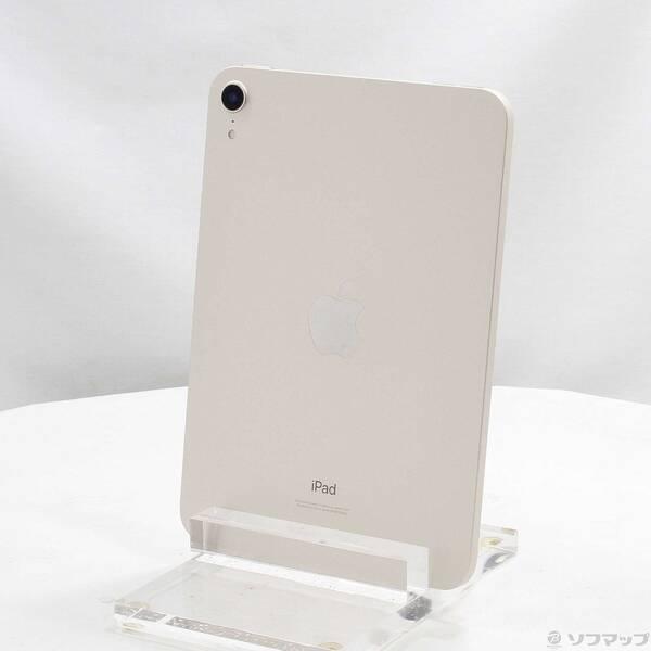 〔中古〕Apple(アップル) iPad mini 第6世代 256GB スターライト MK7V3J／A Wi-Fi〔348-ud〕 | 