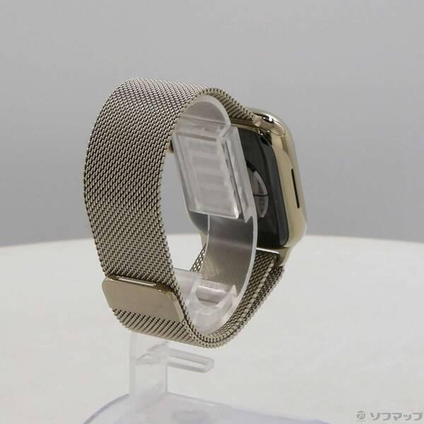 〔中古〕Apple(アップル) 〔展示品〕 Apple Watch Series 8 GPS + Cellular 41mm ゴールドステンレススチールケース ゴールドミラネーゼループ〔251-ud〕 |  | 02