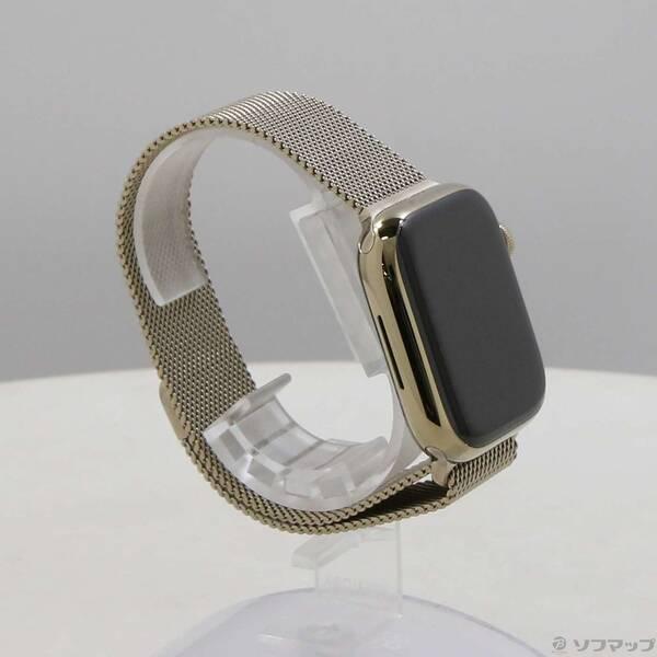 〔中古〕Apple(アップル) 〔展示品〕 Apple Watch Series 8 GPS + Cellular 41mm ゴールドステンレススチールケース ゴールドミラネーゼループ〔251-ud〕 |  | 03