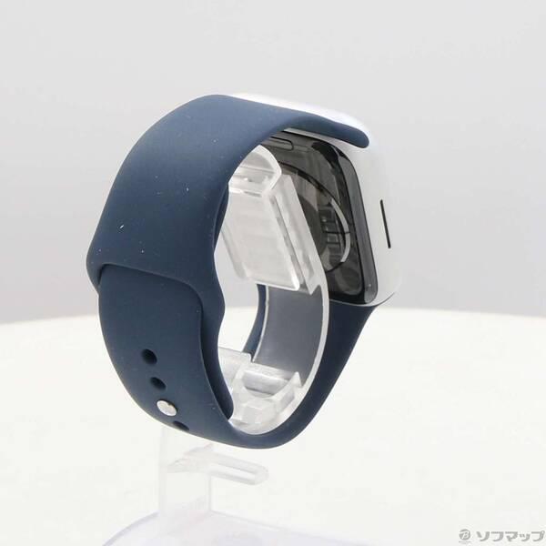 〔中古〕Apple(アップル) 〔展示品〕 Apple Watch Series 9 GPS 45mm シルバーアルミニウムケース ストームブルースポーツバンド〔368-ud〕 |  | 02
