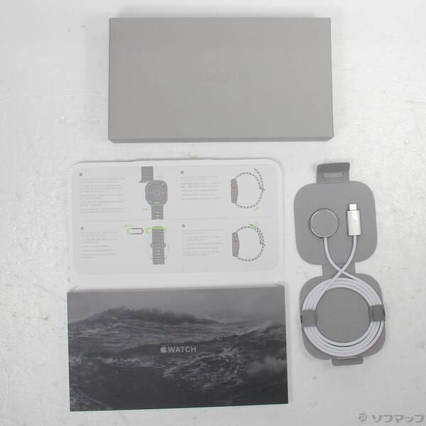 〔中古〕Apple(アップル) 〔展示品〕 Apple Watch Ultra 2 GPS + Cellular 49mm ブラックチタニウムケース ブラックオーシャンバンド〔349-ud〕 |  | 04