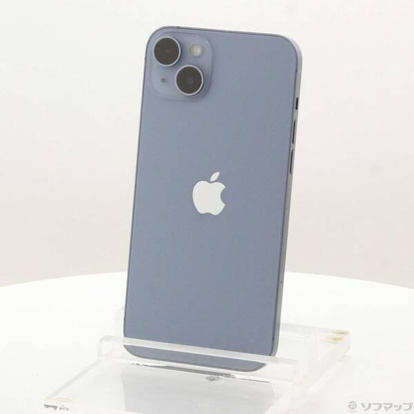 〔中古〕Apple(アップル) iPhone14 Plus 128GB ブルー MQ4H3J／A SIMフリー〔258-ud〕 | 