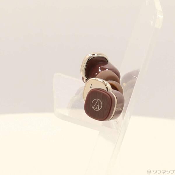 〔中古〕audio-technica(オーディオテクニカ) 〔展示品〕 ATH-SQ1TW2 BW アンバーブラウン〔348-ud〕 |  | 01