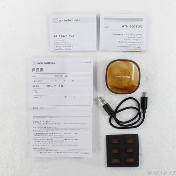 〔中古〕audio-technica(オーディオテクニカ) 〔展示品〕 ATH-SQ1TW2 BW アンバーブラウン〔348-ud〕 |  | 04