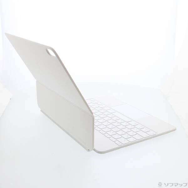〔中古〕Apple(アップル) 〔展示品〕 13インチiPad Air(M3)用 Magic Keyboard 日本語 ホワイト MDFW4J／A〔344-ud〕 |  | 01