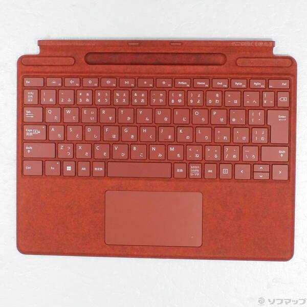 〔中古〕Microsoft(マイクロソフト) Surface Pro スリム ペン2付き Signature キーボード ポピーレッド 8X6-00039〔262-ud〕 | 