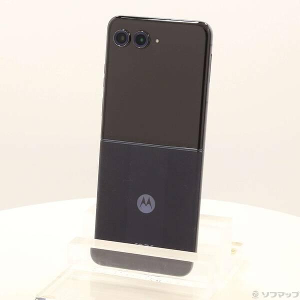 〔中古〕Motorola(モトローラ) motorola razr 50 ultra 512GB ミッドナイトブルー PB410000JP SIMフリー〔344-ud〕 | 