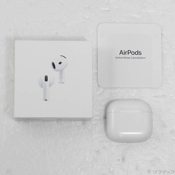 中古〕Apple(アップル) AirPods 4 アクティブノイズキャンセリング搭載