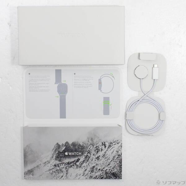 〔中古〕Apple(アップル) Apple Watch Ultra GPS + Cellular 49mm チタニウムケース スターライトアルパインループ〔352-ud〕 |  | 04