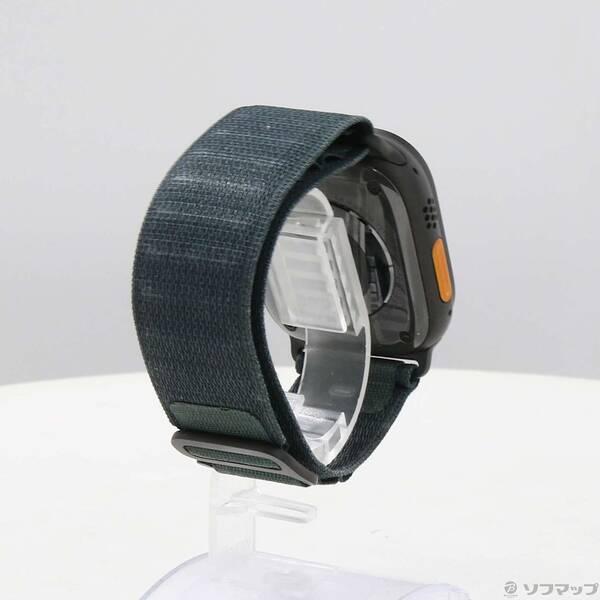 〔中古〕Apple(アップル) Apple Watch Ultra 2 GPS + Cellular 49mm ブラックチタニウムケース ダークグリーンアルパインループ〔349-ud〕 |  | 02