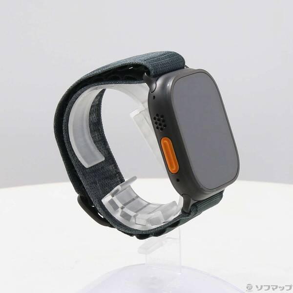 〔中古〕Apple(アップル) Apple Watch Ultra 2 GPS + Cellular 49mm ブラックチタニウムケース ダークグリーンアルパインループ〔349-ud〕 |  | 03