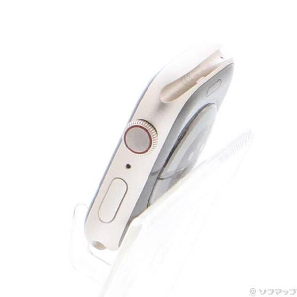 〔中古〕Apple(アップル) Apple Watch Series 9 GPS + Cellular 45mm スターライトアルミニウムケース バンド無し〔344-ud〕 |  | 01