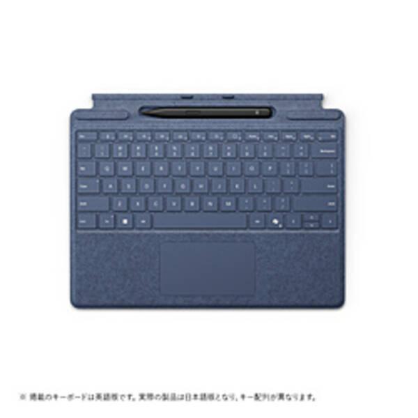 〔中古〕Microsoft(マイクロソフト) Surface Pro 13インチ キーボード (ペン収納付き／スリムペン付き) サファイア 8X6-00209〔344-ud〕 | 