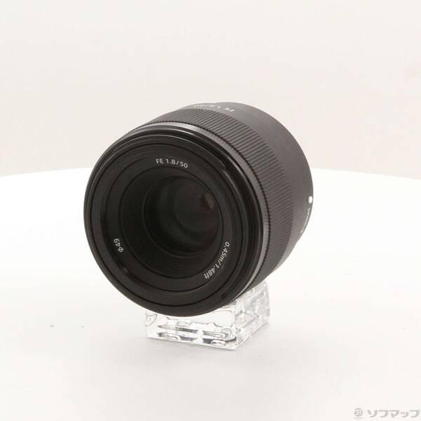 〔中古〕SONY(ソニー) FE 50mm F1.8 ブラック SEL50F18F〔269-ud〕 | 