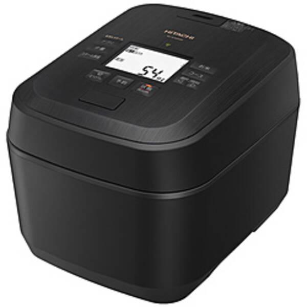 〔中古〕HITACHI(日立) 〔展示品〕 炊飯器 圧力＆スチーム　ふっくら御膳 漆黒(しっこく) RZ-W100GM ［5.5合 ／圧力IH］〔348-ud〕 | 