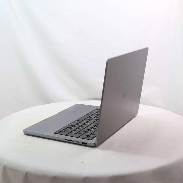 〔中古〕MacBook Pro 14.2-inch Late-2021 MKGP3J／A Apple M1 Pro 8コアCPU_14コアGPU 16GB SSD512GB スペースグレイ 〔15.3 Sequoia〕〔269-ud〕 |  | 01