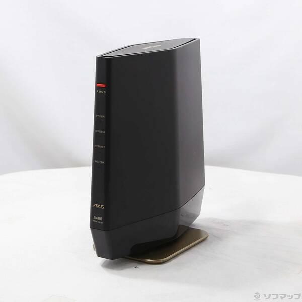 〔中古〕BUFFALO(バッファロー） WSR-5400AX6／NMB マットブラック〔262-ud〕 | 