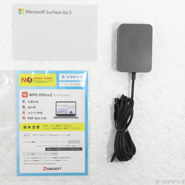 〔中古〕Microsoft(マイクロソフト) Surface Go3 〔Pentium Gold／4GB／eMMC64GB〕 8V6-00015 プラチナ〔348-ud〕 |  | 04