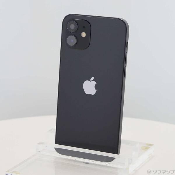 〔中古〕Apple(アップル) iPhone12 64GB ブラック MGHN3J／A SIMフリー〔352-ud〕 | 