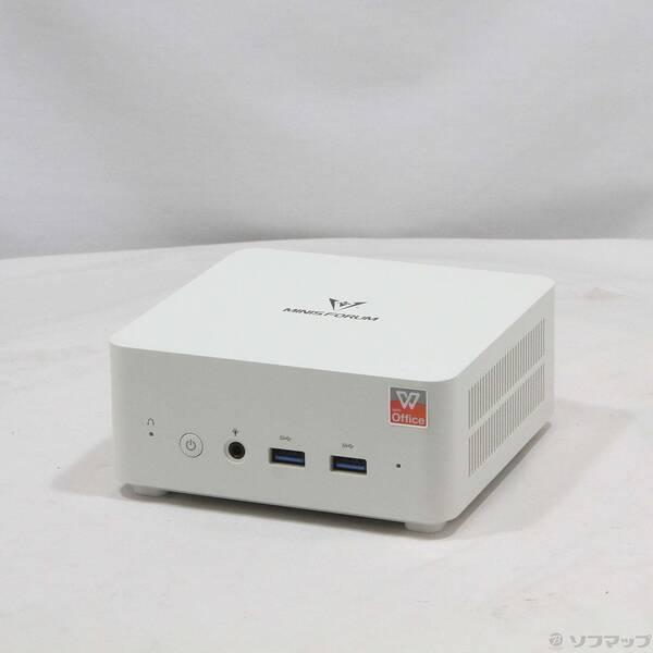 〔中古〕MINISFORUM（ミニズフォーラム） 〔展示品〕 MINISFORUM UN1245W UN1245W-16／512-W11Pro 12450H〔196-ud〕 | 