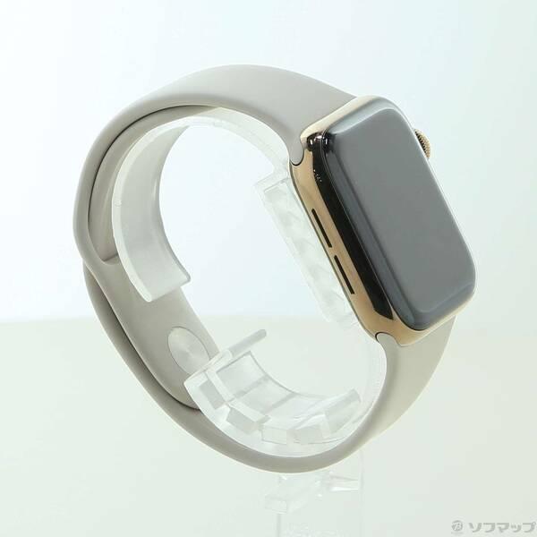 〔中古〕Apple(アップル) Apple Watch Series 5 GPS + Cellular 40mm ゴールドステンレススチールケース ストーンスポーツバンド〔269-ud〕 |  | 03
