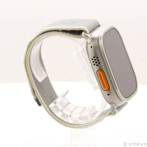 〔中古〕Apple(アップル) Apple Watch Ultra 2 GPS + Cellular 49mm チタニウムケース グリーン／グレイトレイルループ〔198-ud〕 |  | 03
