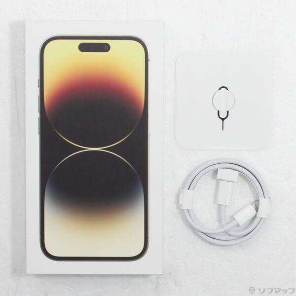 〔中古〕Apple(アップル) iPhone14 Pro 256GB ゴールド MQ173J／A SIMフリー〔198-ud〕 |  | 04