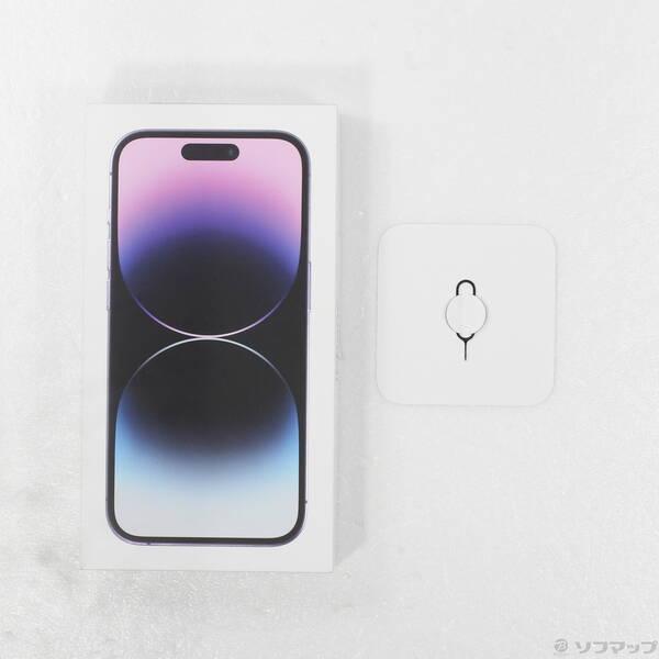 〔中古〕Apple(アップル) iPhone14 Pro 256GB ディープパープル MQ1E3J／A SIMフリー〔295-ud〕 |  | 04