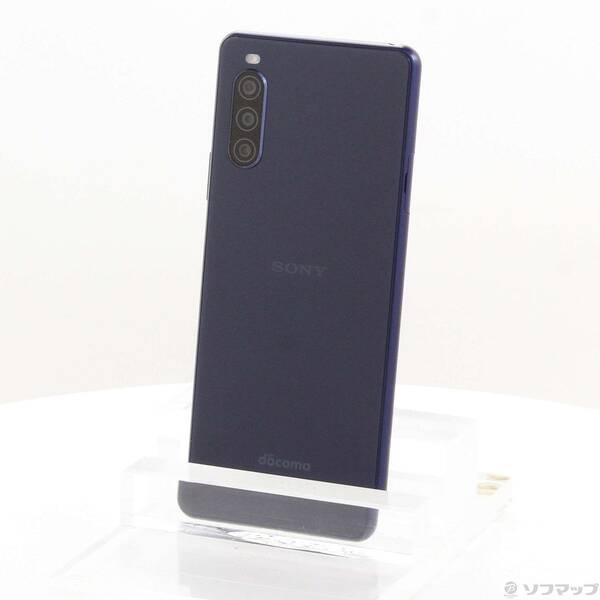 〔中古〕SONY(ソニー) Xperia 10 II 64GB ブルー SO-41A docomoロック解除SIMフリー〔269-ud〕 | 