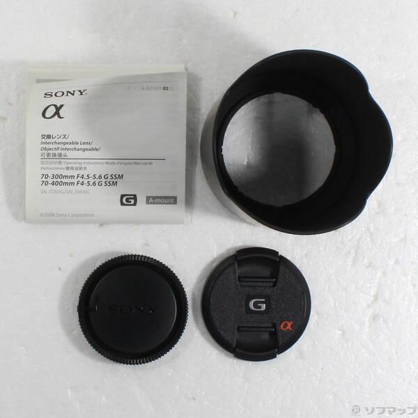 〔中古〕SONY(ソニー) 70-300mm F4.5-5.6 G SSM (SAL70300G) (αレンズ／G)〔258-ud〕 |  | 04