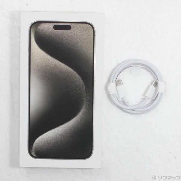 〔中古〕Apple(アップル) iPhone15 Pro Max 1TB ナチュラルチタニウム MU713J／A SIMフリー〔344-ud〕 |  | 04