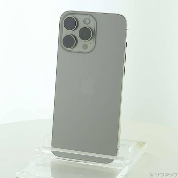 〔中古〕Apple(アップル) iPhone15 Pro Max 1TB ナチュラルチタニウム MU713J／A SIMフリー〔349-ud〕 | 