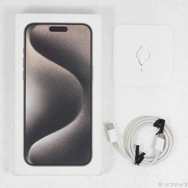 〔中古〕Apple(アップル) iPhone15 Pro Max 1TB ナチュラルチタニウム MU713J／A SIMフリー〔349-ud〕 |  | 04