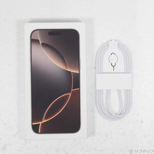 〔中古〕Apple(アップル) iPhone16 Pro Max 1TB デザートチタニウム MYWT3J／A SIMフリー〔262-ud〕 |  | 04