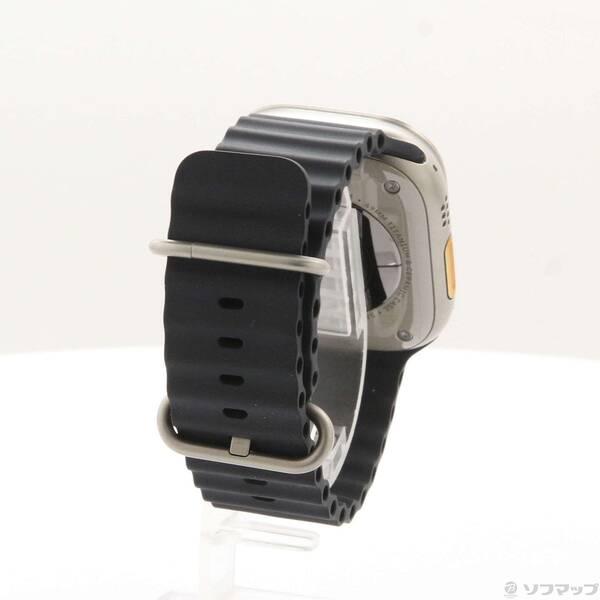〔中古〕Apple(アップル) Apple Watch Ultra GPS + Cellular 49mm チタニウムケース ミッドナイトオーシャンバンド〔352-ud〕 |  | 02