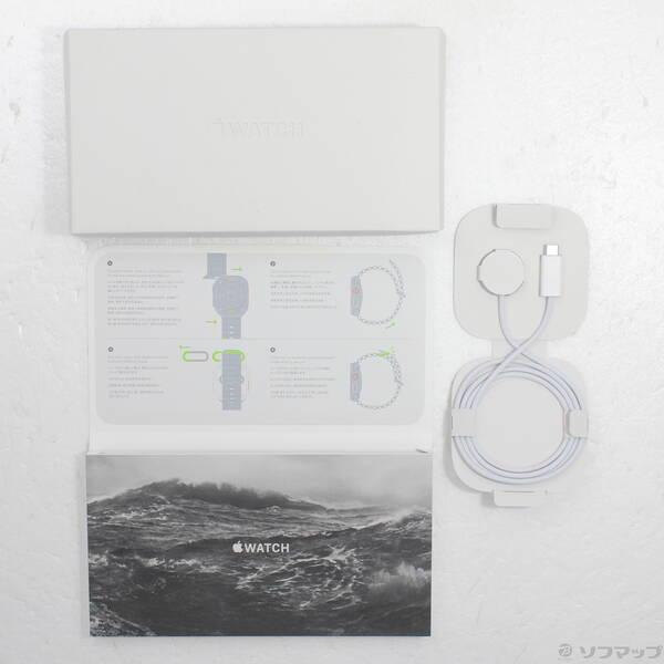 〔中古〕Apple(アップル) Apple Watch Ultra GPS + Cellular 49mm チタニウムケース ミッドナイトオーシャンバンド〔352-ud〕 |  | 04