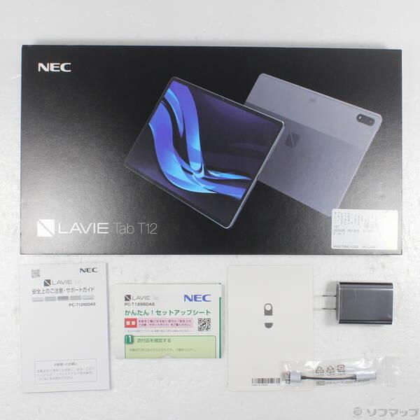 〔中古〕NEC(エヌイーシー) LAVIE Tab T12 T1295／DAS 256GB ストームグレー PC-T1295DAS Wi-Fi〔262-ud〕 |  | 04