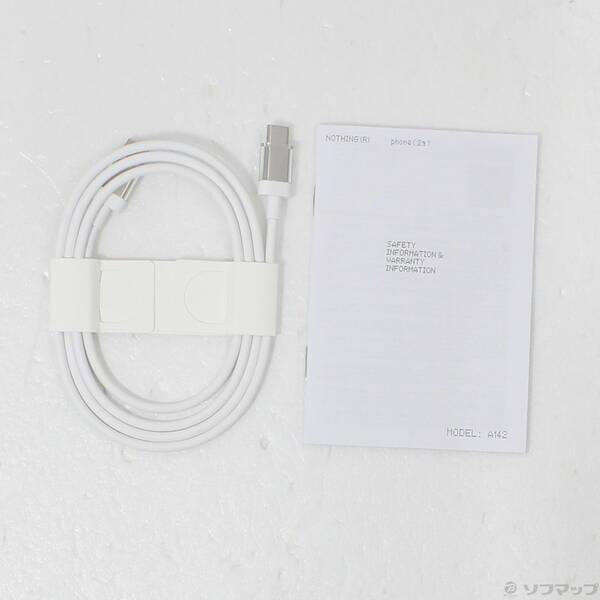 〔中古〕Nothing Nothing Phone (2a) 128GB ブラック A10400067 SIMフリー〔198-ud〕 |  | 04